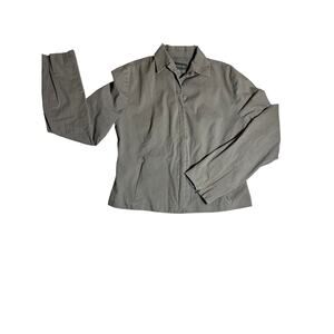 Banana Republic Women’s Light Gray Bomber Jacket, Size XS.